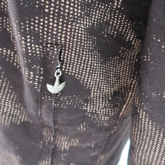 Adidas Men's Hoodie Black Brown Size Small - Picture 2 of 16